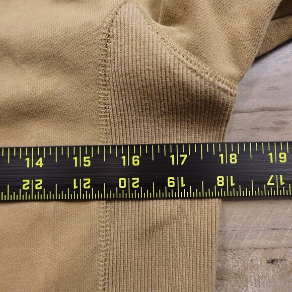 Columbia Waffle Knit Full-Zip Hoodie Women's Small Khaki Layering - Picture 3 of 12